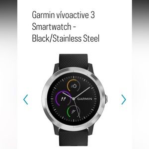 Garmin Vivoactive 3 Smart Watch excellent condition w/box